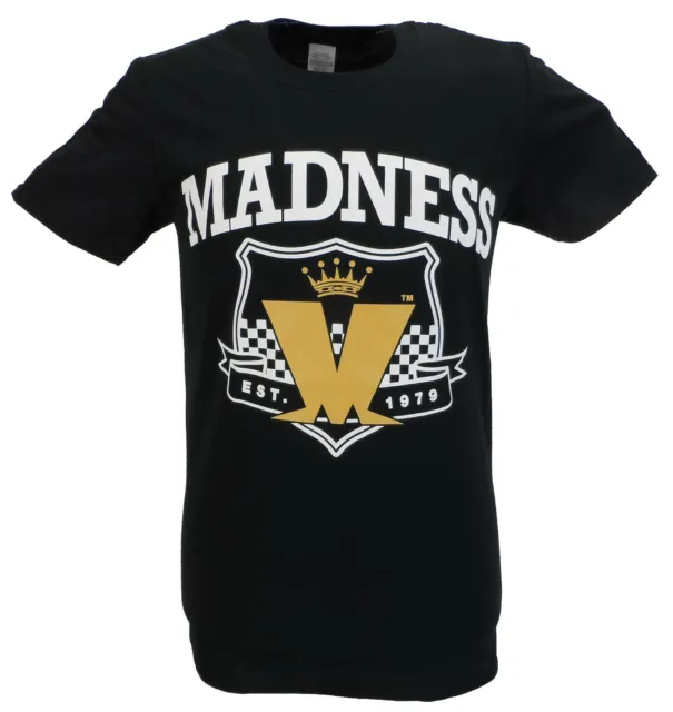 Mens Black Official Madness EST-1979 Logo T Shirt