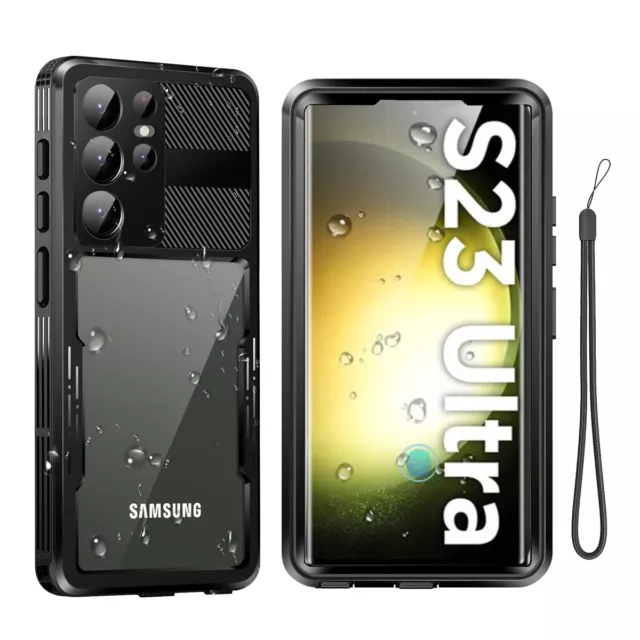 Fr Samsung Galaxy S23 Ultra/S23+/S23 Waterproof Case Shockproof Heavy Duty Cover