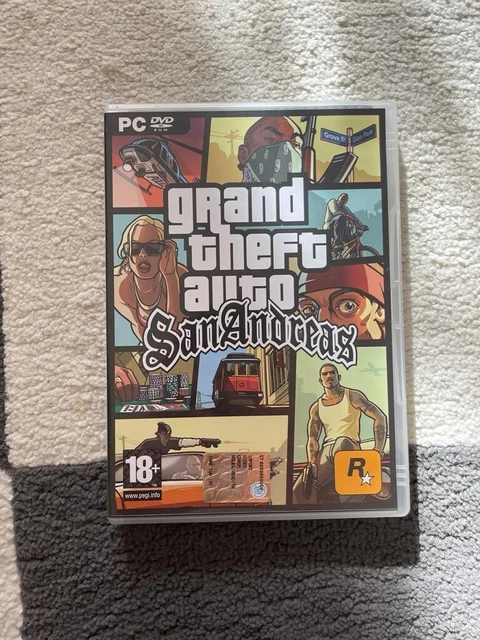 GRAND THEFT AUTO GTA San Andreas - gioco PC italiano completo ...