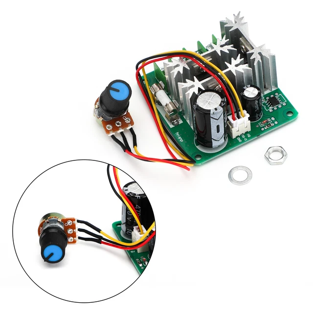 Reland Sun PWM DC 6 V 12 24 28 V 3 A Motor Speed Control