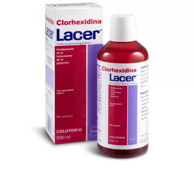 Higiene Lacer unisex CLORHEXIDINA colutorio 500 ml