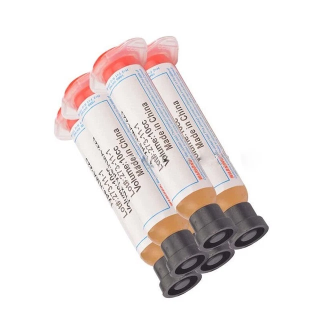 Pâte à souder haute viscosité flux graisse lot de 5 pièces 10cc pour soudage