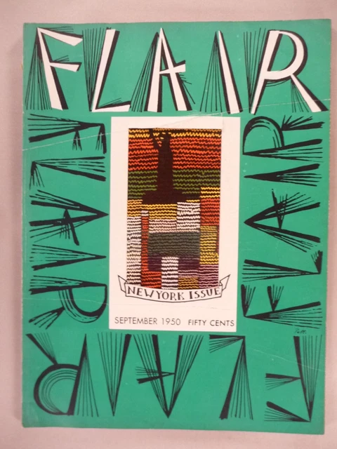 Flair Magazine #8 - September, 1950 ~~ New York Issue
