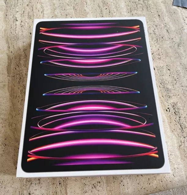 Apple iPad Pro 2022 6 Generation Tablet 12.9 WiFi, 128 GB Space Grau Wie Neu!