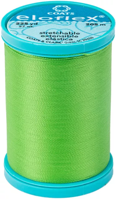 Coats Eloflex Stretch Thread 225yd-Lime, S992-6840