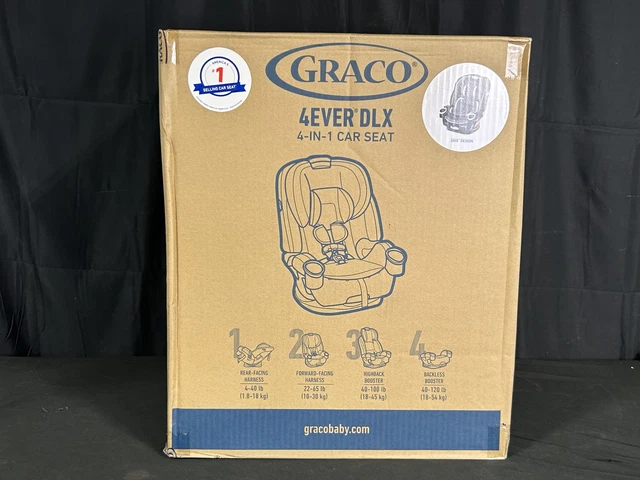 Graco 2074900 4Ever DLX 4 in 1 Infant To Toddler Car Seat Zagg Exp 1/27 New