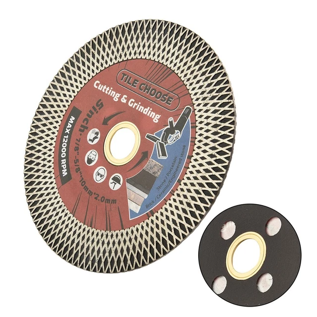 Lame de scie lame de scie diamant 125 mm scie diamant pour couper les carreaux c