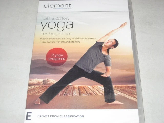ELEMENT HATHA Flow Yoga For Beginners Dvd R4 New Sealed 24.00