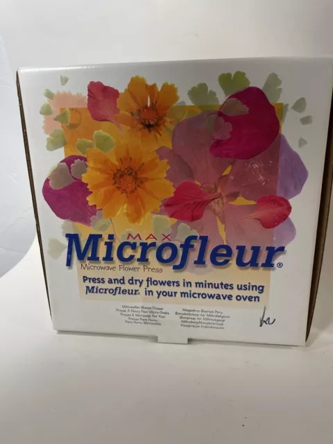 Microfleur 9 23 cm Max Microwave Flower Press