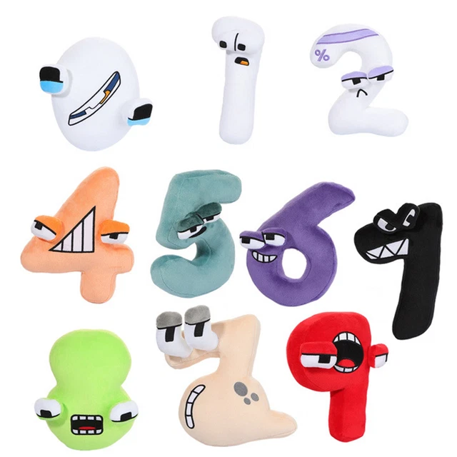 NUMBER LORE ALPHABET Seven Nine Plush Doll Baby Educational Toys Home Gift  Decor $14.75 - PicClick AU