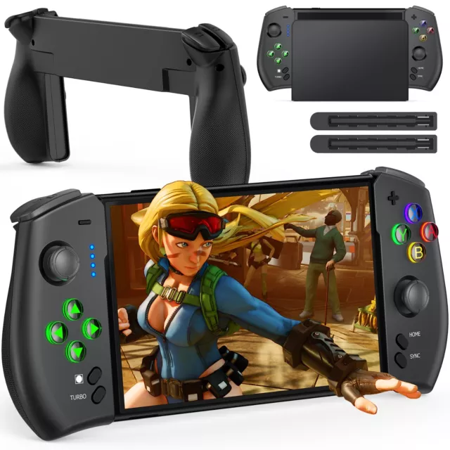 für Nintendo Switch/OLED Vibration NS Handheld Controller Griff Konsole Gamepad