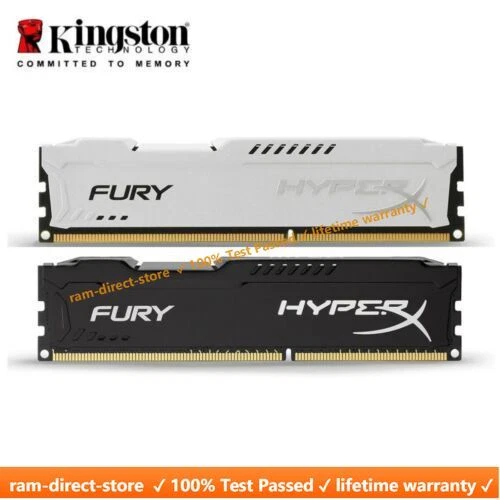 HyperX FURY DDR3 8GB 16GB 32GB 1600 MHz PC3-12800 Desktop RAM Memory DIMM 240pin