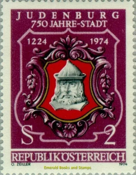 EBS Austria 1974 - 750th Anniversary Judenburg - ANK 1469 - MNH**