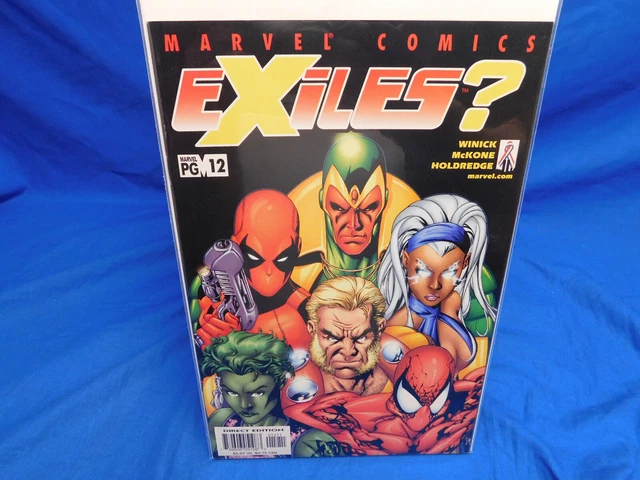 Marvel Exiles #12 1st Appearance Of Spider Symbiote VF/NM Deadpool