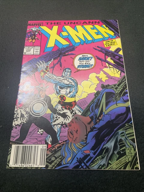 The Uncanny X-MEN #248 1989 Newsstand Edition VF