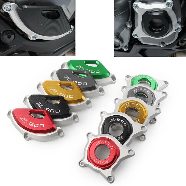 Engine Case Protector Guard Cover CNC Left & Right For Kawasaki Z900 16 17 18 19
