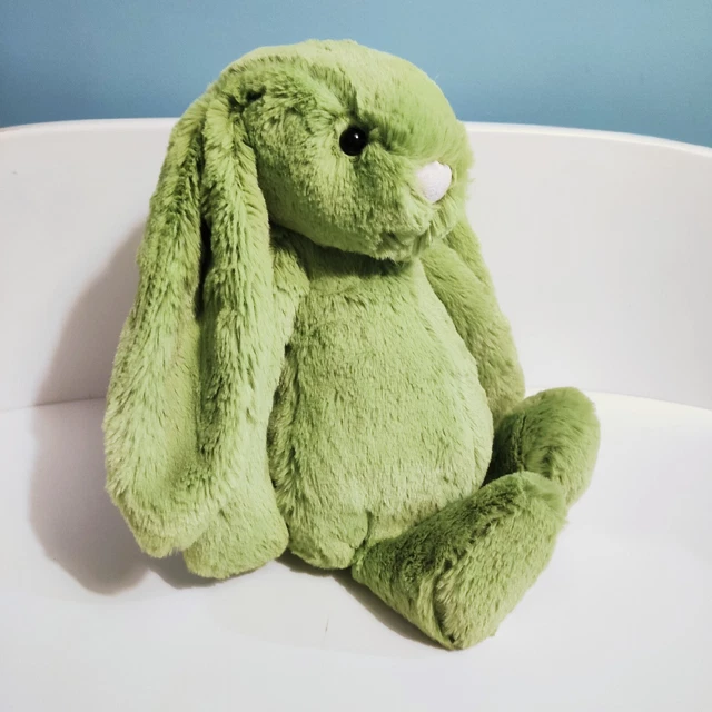 JELLYCAT MEDIUM BASHFUL Apple Bunny BAS3BAP Green Brand New With Tags