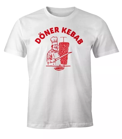 Döner Shirt Herren Kebab Dönerspieß Fun T-Shirt Moonworks®