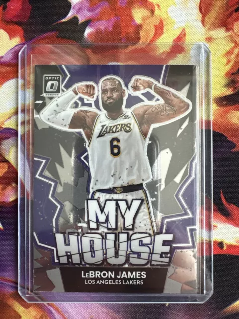 LeBron James - My House - Los Angeles Lakers - 2022-23 Panini Donruss Optic