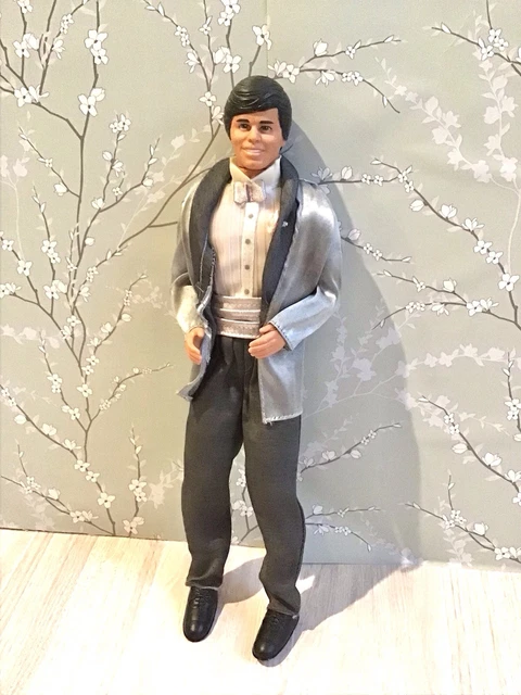 Poupée Barbie Ken 1987 Golden Glamour 1413 Vintage Mattel