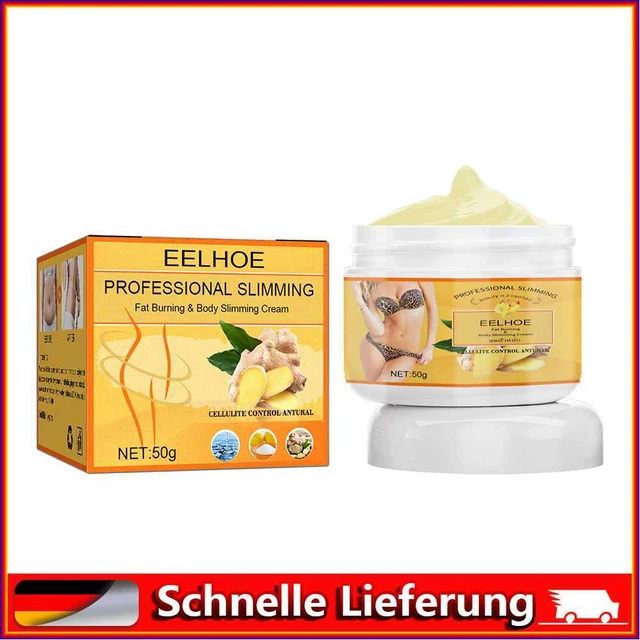 Crema adelgazante de jengibre para eliminar la celulitis cuerpo vientre brazos cintura muslos escultura
