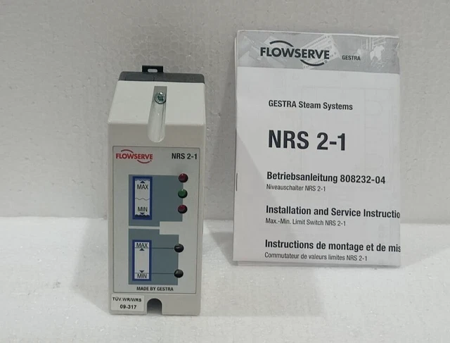 Interruttore Di Livello Flowserve Gestra Nrs2-1 220V 50Hz 2,5Va Nuovo,...