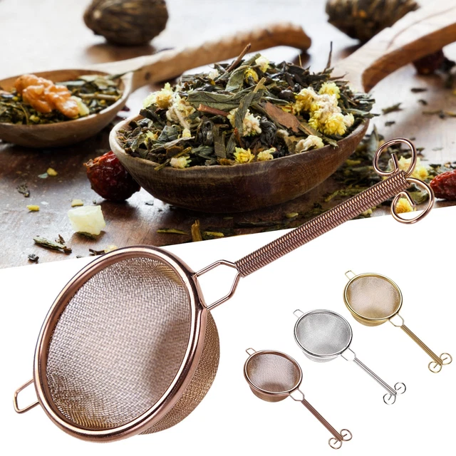 Stainless Steel Tea Ball Infuser Filter Tea Loose Leaf Spice Herb Mesh Strainer*