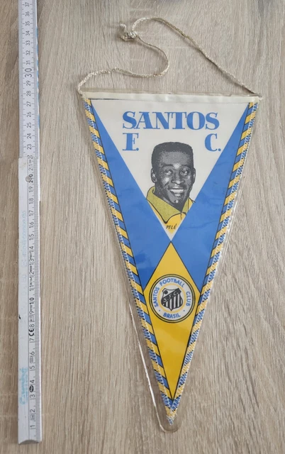 Fanion Santos FC (Brésil) – Wimpel Brésilien – Neuf, Parfait Pour Collection