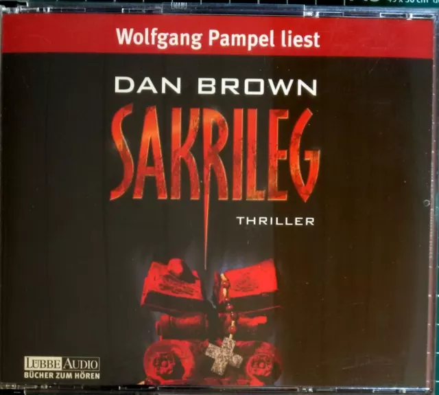 Dan Brown - Sakrileg - Hörbuch Gelesen von Wolfgang Pampel