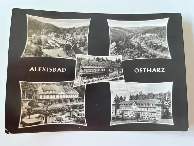 Alte Postkarte- Ansichtskarte-*Alexisbad-Ostharz* ungelaufen-60er Jahre Rarität