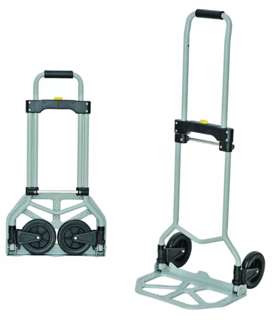 Hand Trolley Cart Truck Lightweight Folding Heavy Duty 80KG - 24HR DELIVERY