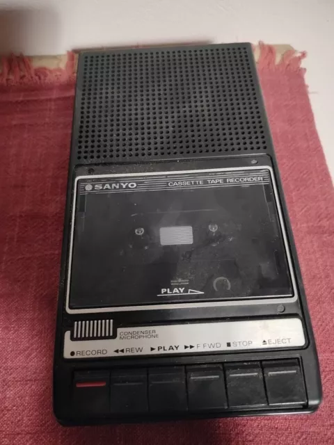 Cassette Tape Record Sanyo Slim 1