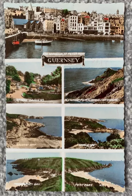 Guernsey, 1959 Multiview Postcard