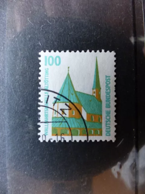 SWK DS Sehenswürdigkeiten- Rundstempel 100 Pf. Altötting mit Rückseitiger Nr 190