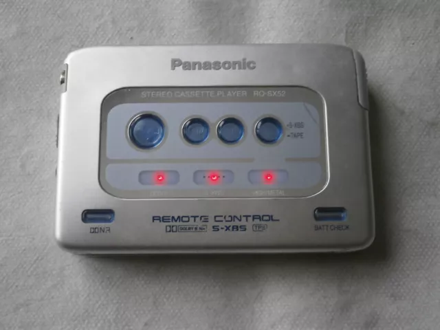 WALKMAN Cassette PANASONIC RQ-SX52