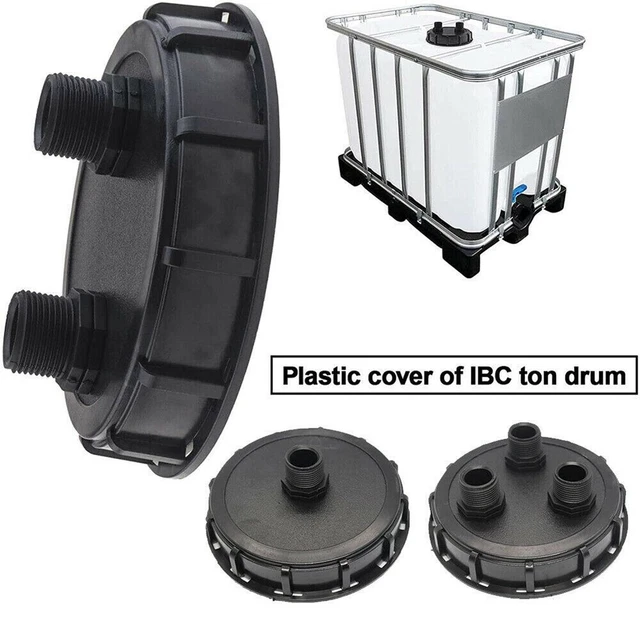 Couvercle De Réservoir IBC DN150 Avec Anti-débordement Et Raccord Pompe - Pour Récupération Eau De Pluie
