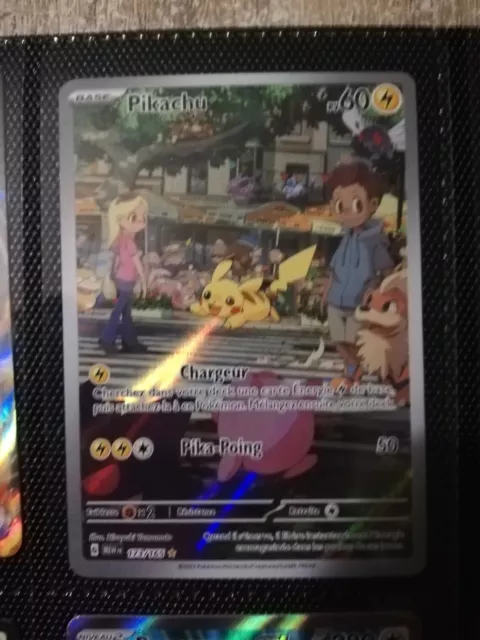 CARTE POKÉMON PIKACHU AR 173/165 sv2a 151 FR Scarlet & Violet EUR