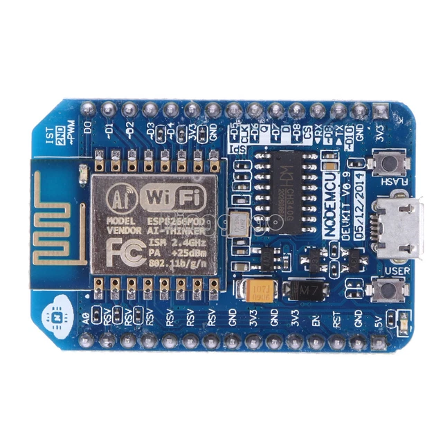 NEW VERSION NODEMCU Lua ESP8266 CH340 WIFI Internet Development Board ...
