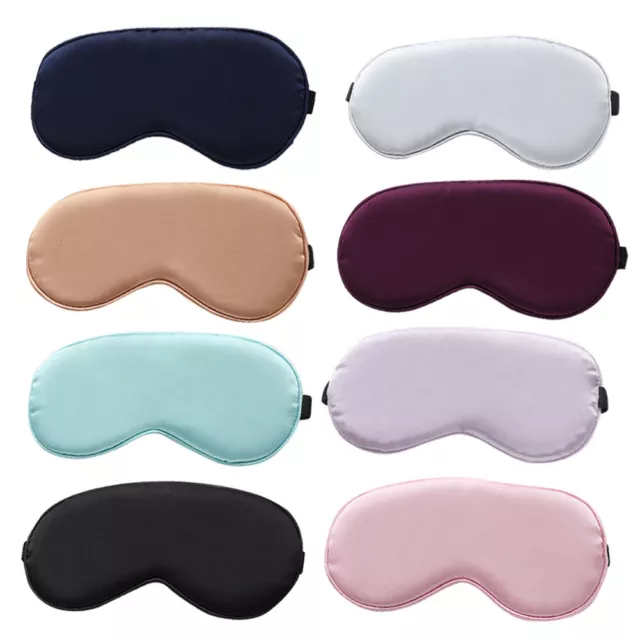 Maschera per occhi notturni portatile pieghevole morbida da viaggio unisex toppa occhi