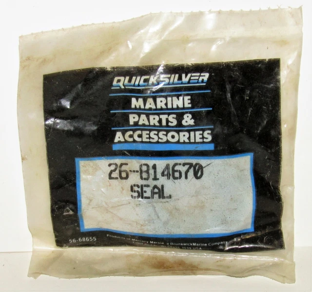 New Quicksilver Marine Boat Oil Seal Part No. 26-814670