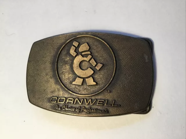 Cornwell Tools Belt Buckle 3.5” X 2.25” Preowned