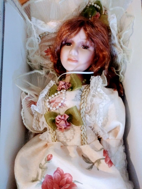 heritage signature collection porcelain doll Lady Lillian doll. Very beautiful .
