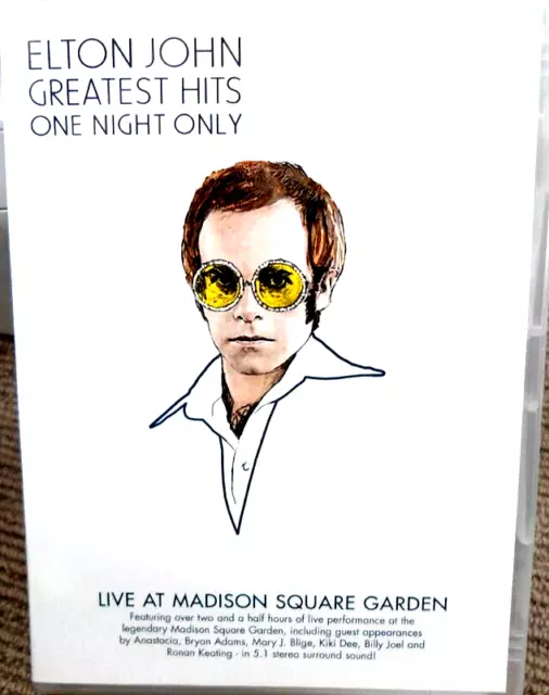 Elton John - Greatest Hits One Night Only Live Dvd 2003