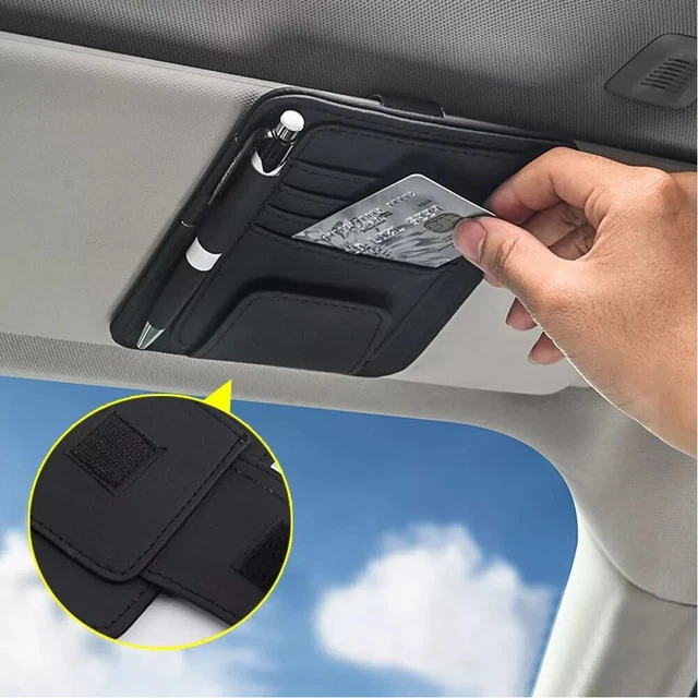 Organisateur De Pare-soleil De Voiture Avec Clip Pour