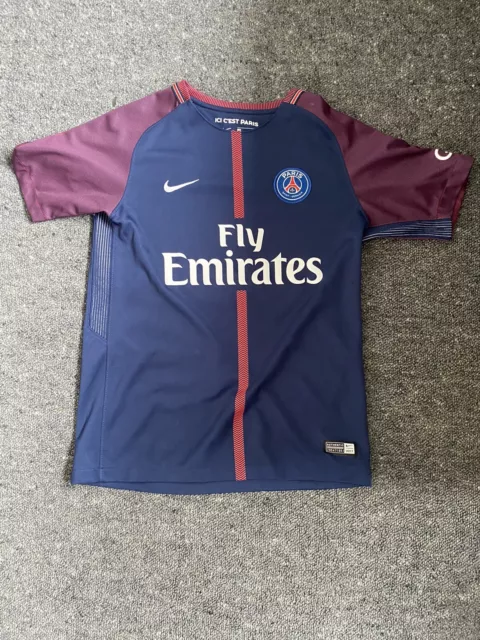 Paris Saint Germain (PSG) 2017-18 Home Football Kit Nike Jersey - OPEN TO OFFERS