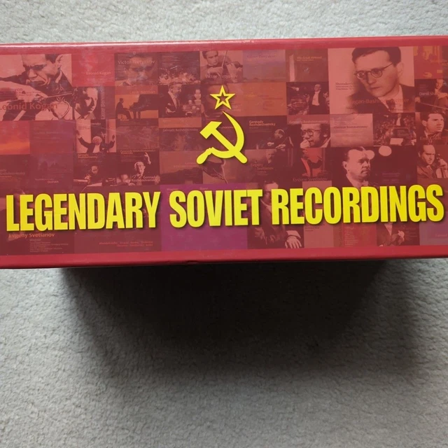 LEGENDARY SOVIET RECORDINGS (100CD) Mravinsky, Kondrashin
