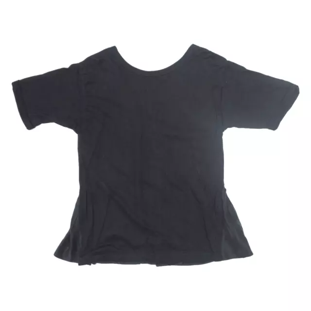 MAISON MARGIELA MM6 Top Black Short Sleeve Womens S