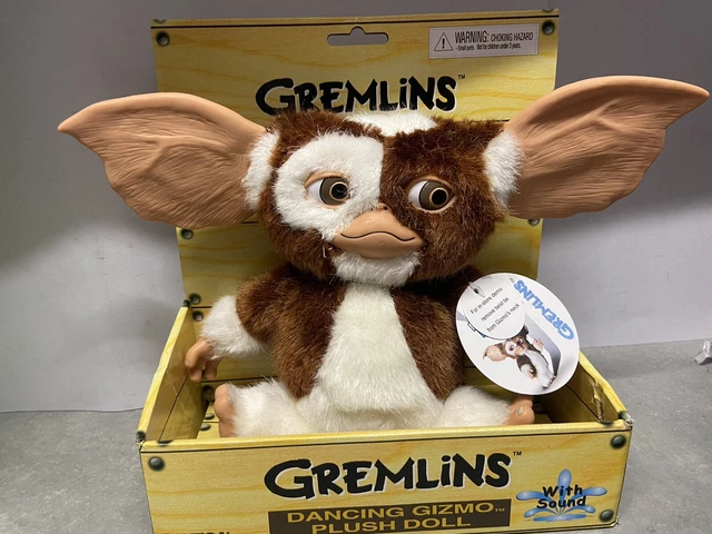 NECA Gremlins Gizmo Singing & Dancing Plush with Sound Mogwai Soft Toy Offical