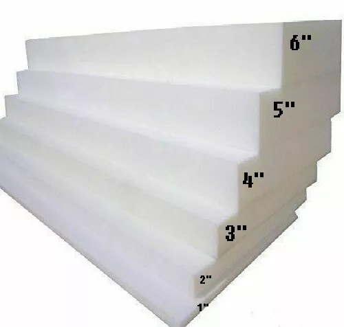 Cut To Size HIGH Density Foam Sheets  Upholstery Foam Cushion Cut To Any Size