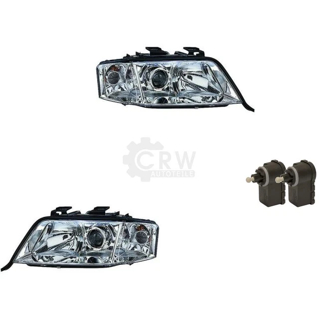 NEBELSCHEINWERFER SET GELB Für AUDI A6, A4, Q5, SEAT